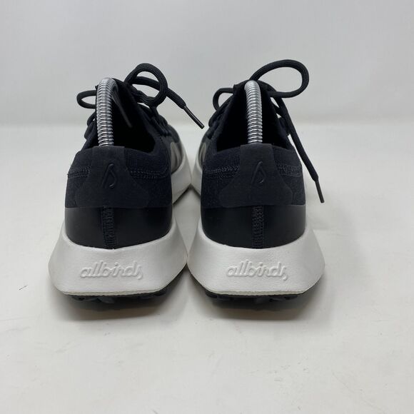 Allbirds Trail Runner SWT Shoes Womens Size 9.5 Black White Sustainable Comfort - Picture 11 of 16